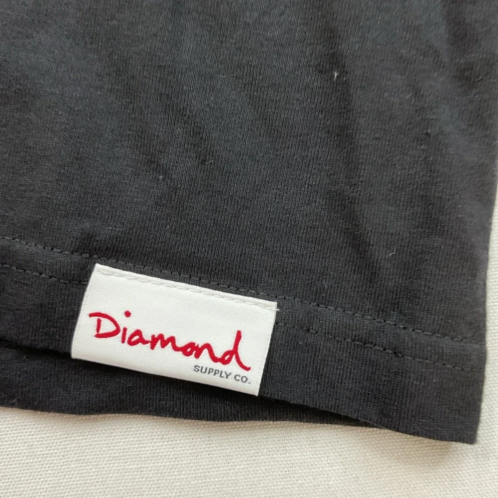 Diamond Supply‎ T-Shirt Men Sz M USA Diamond Lifers Harlem Globe Trotters Tee - Picture 6 of 8